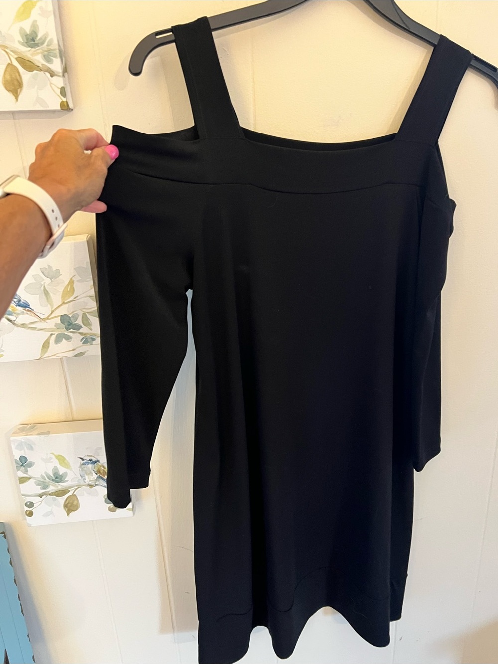 Size Medium Clara Sun Woo Little Black Elegant Dress